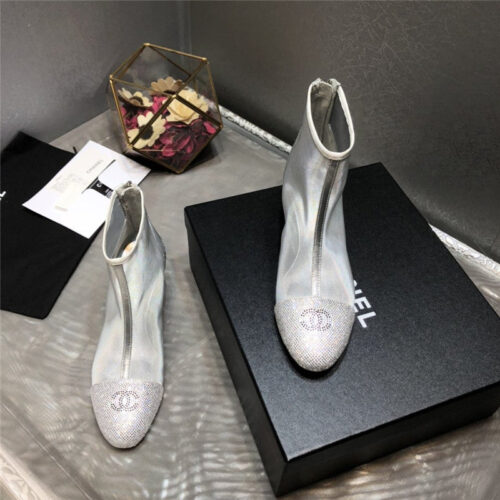 High Quality Luxury Chanel 2020 Transparent Boots product detail