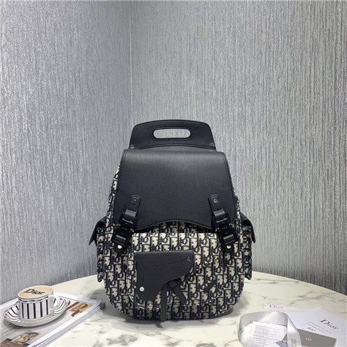 High Quality Luxury Dior Oblique Backpack Bags