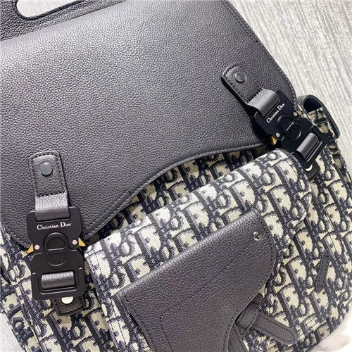 High Quality Luxury Dior Oblique Backpack Bags alternate view