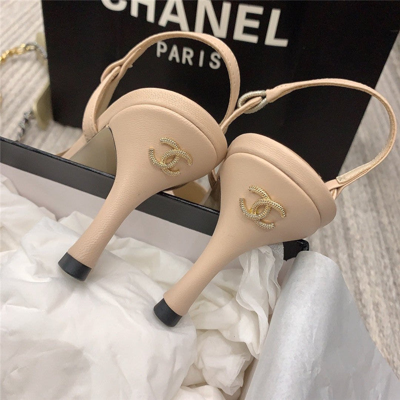 High Quality Luxury Chanel Slingback Heels product detail