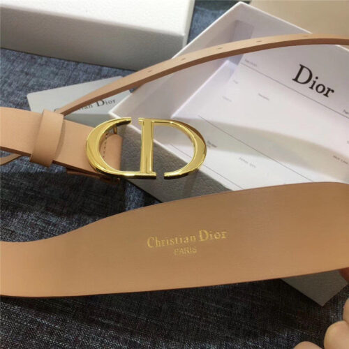 High Quality Luxury Dior Belt Pink product detail