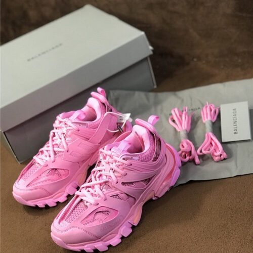 High Quality Luxury Balenciaga Track 3.0 Pink Balenciaga Sneakers Pink alternate view