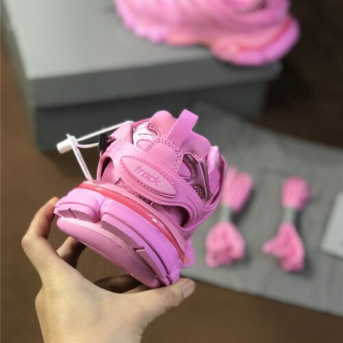 High Quality Luxury Balenciaga Track 3.0 Pink Balenciaga Sneakers Pink product detail