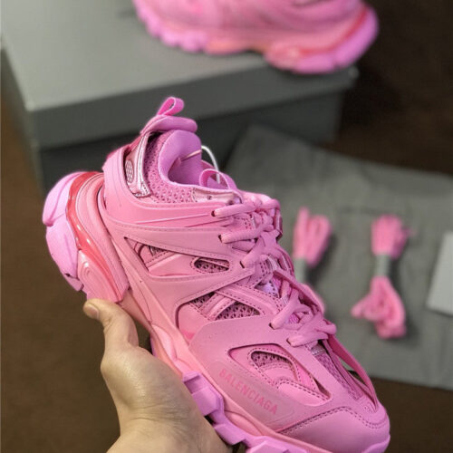 High Quality Luxury Balenciaga Track 3.0 Pink Balenciaga Sneakers Pink product detail