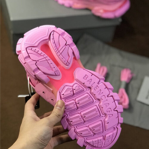 High Quality Luxury Balenciaga Track 3.0 Pink Balenciaga Sneakers Pink product detail