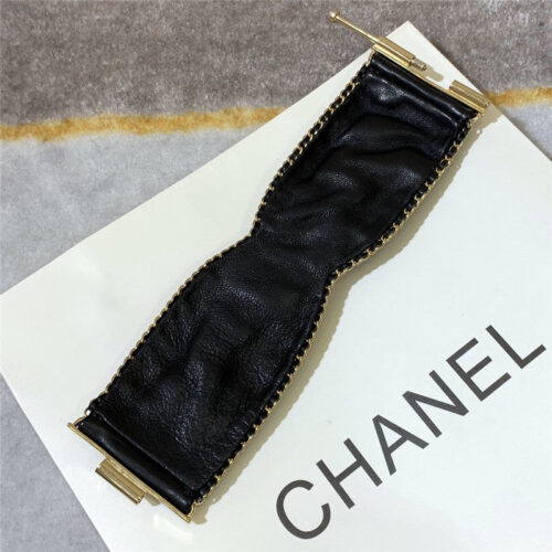 High Quality Luxury Chanel Woven Leather Bracelet product detail