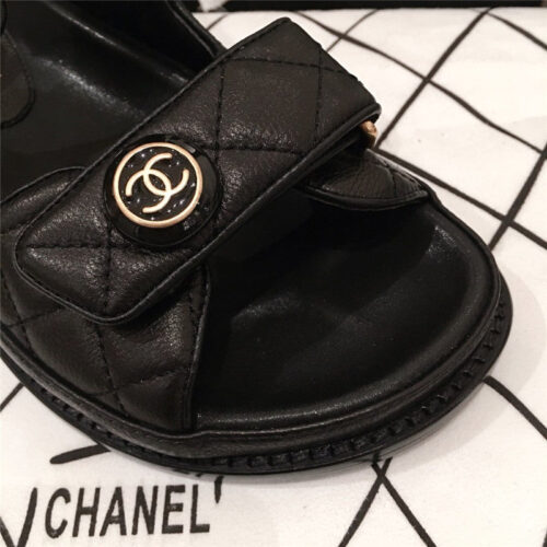 High Quality Luxury Chanel Cruise Sandals Sandal Black product detail