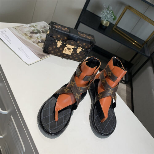 High Quality Luxury LV Louis Vuitton Sandals For Women – Style 05379 product detail