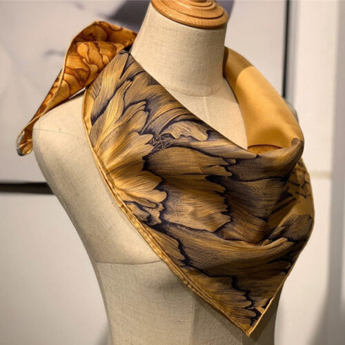High Quality Luxury Hermes Silk Scarf Women