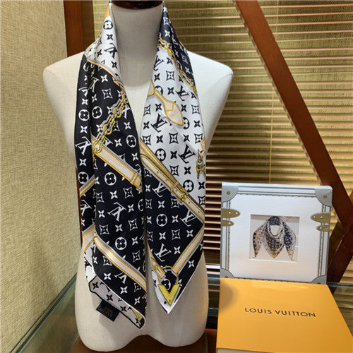 High Quality Luxury LV Silk Scarf Womens alternate view