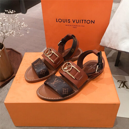 High Quality Luxury Louis Vuitton Sandals Womens – Style 40611