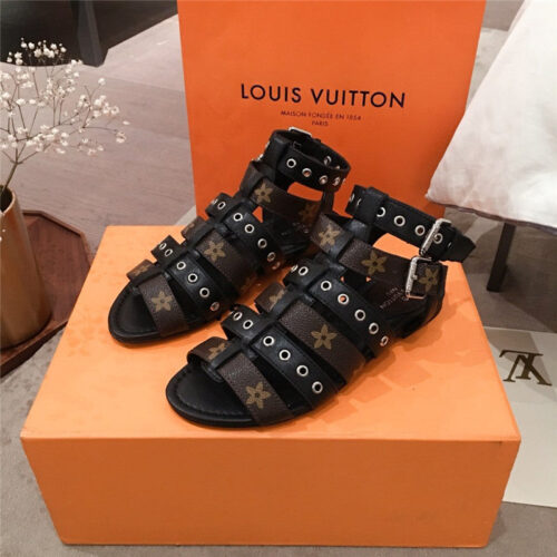 High Quality Luxury Louis Vuitton Sandals Womens – Style 95971
