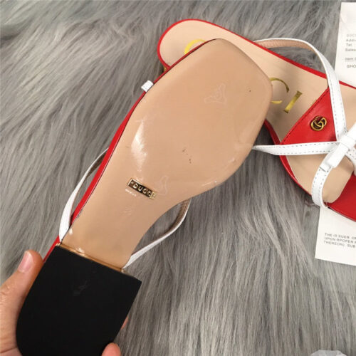 High Quality Luxury Gucci Summer Flip Flops Sandals – Style 54675 product detail