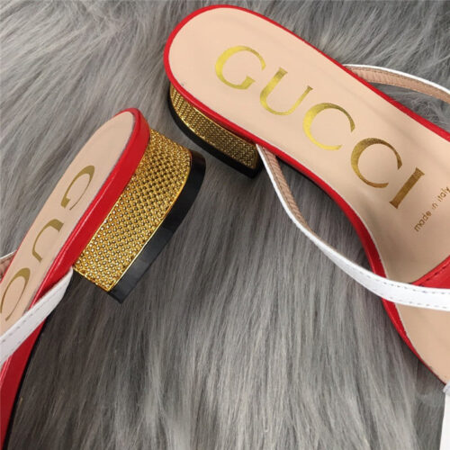 High Quality Luxury Gucci Summer Flip Flops Sandals – Style 54675 product detail
