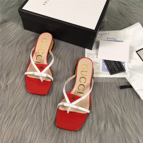 High Quality Luxury Gucci Summer Flip Flops Sandals – Style 54675 product detail