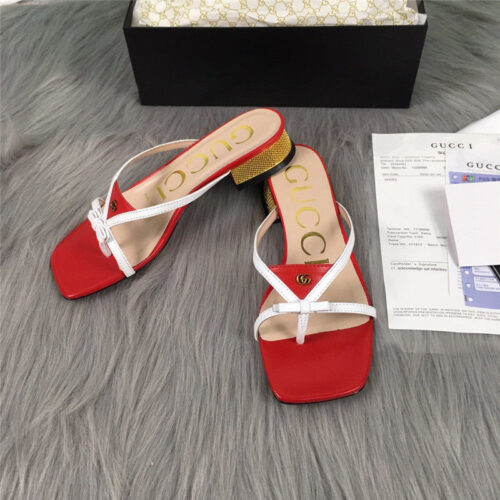 High Quality Luxury Gucci Summer Flip Flops Sandals – Style 54675 alternate view