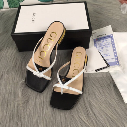 High Quality Luxury Gucci Summer Flip Flops Sandals – Style 21907 alternate view