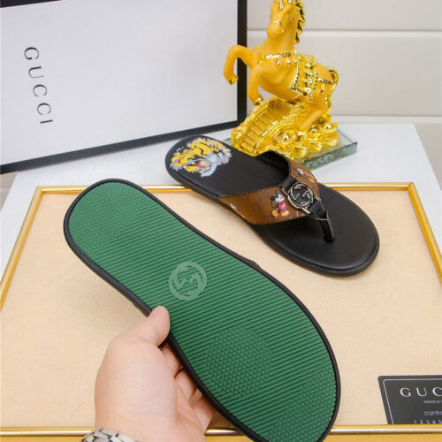 High Quality Luxury Gucci Slippers – Style 84659 product detail