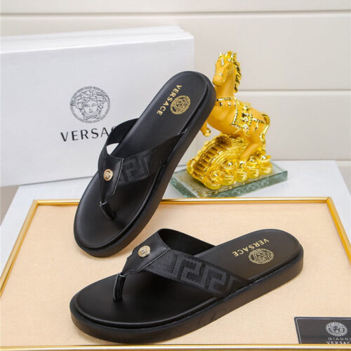 High Quality Luxury Versace Slippers Mens alternate view