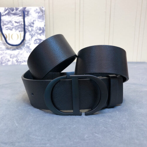 High Quality Luxury Dior Black Buckle Cd Belt product detail
