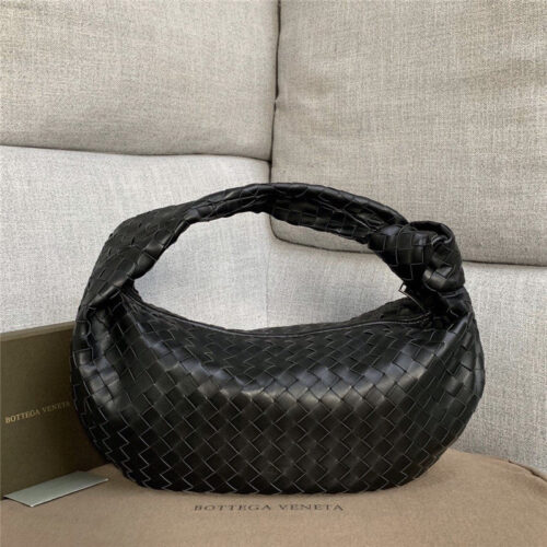High Quality Luxury Bottega Veneta Jodie Medium Black alternate view