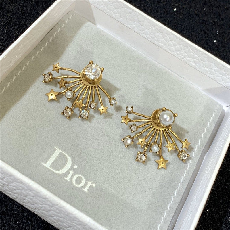 High Quality Luxury Dior Vintage Earrings