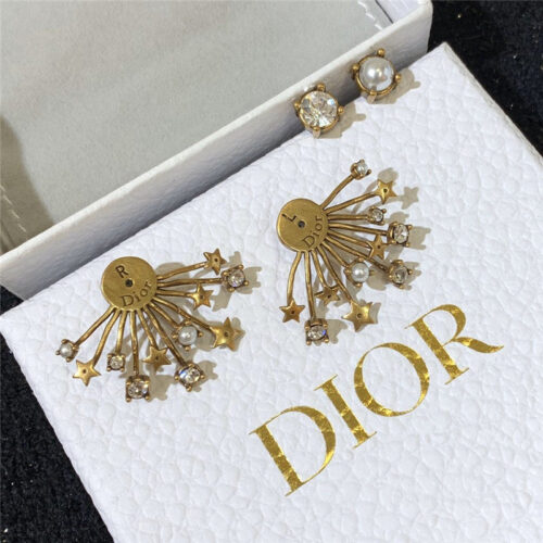 High Quality Luxury Dior Vintage Earrings product detail