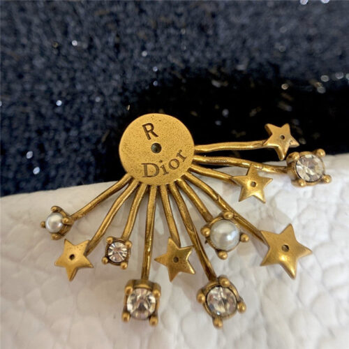 High Quality Luxury Dior Vintage Earrings product detail