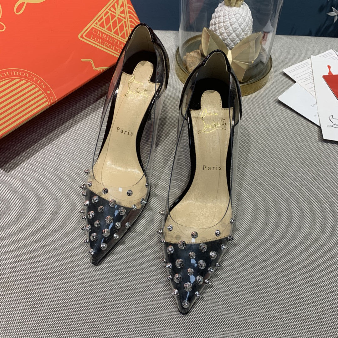 High Quality Luxury Christian Louboutin Stud Sandals – Style 32564 product detail