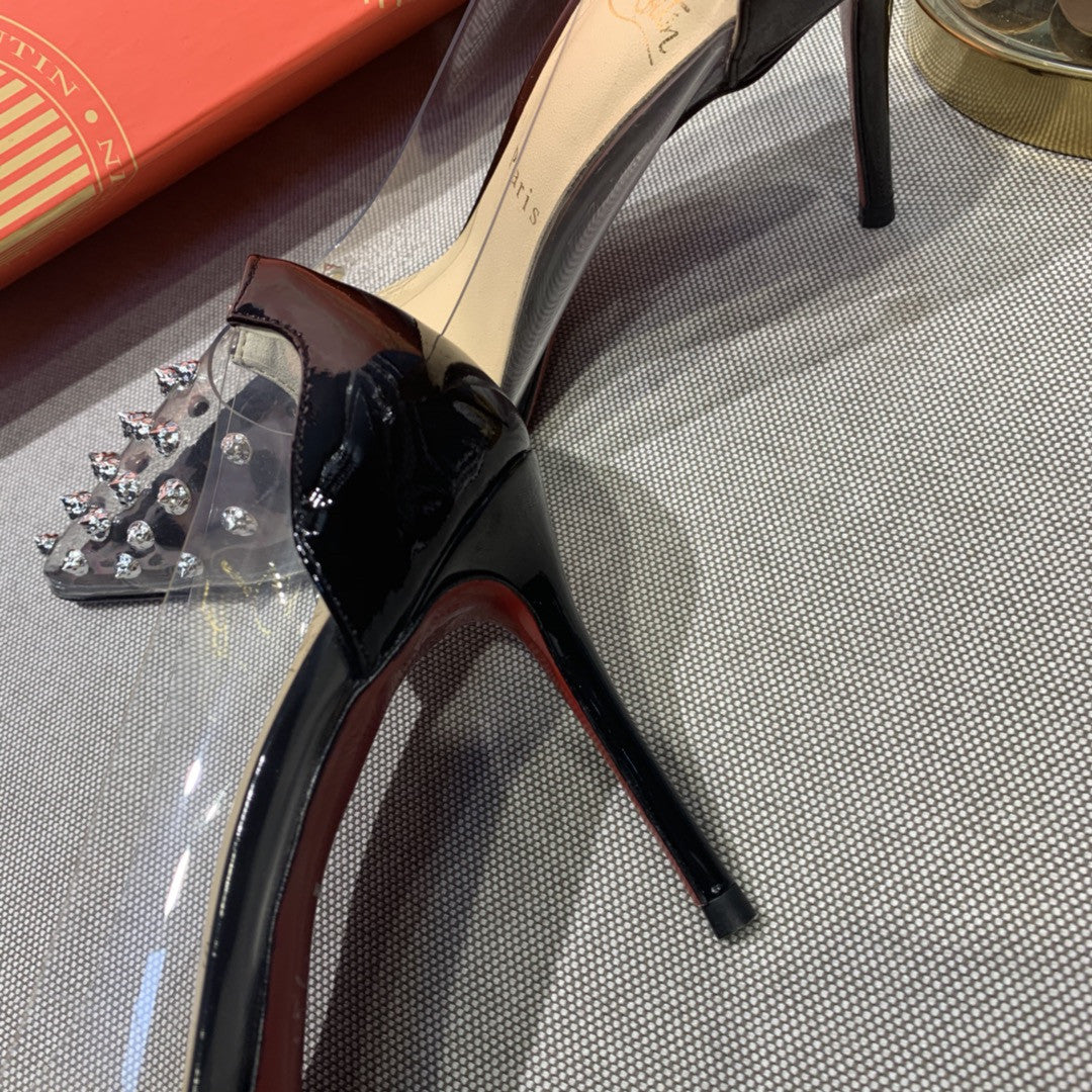 High Quality Luxury Christian Louboutin Stud Sandals – Style 32564 product detail