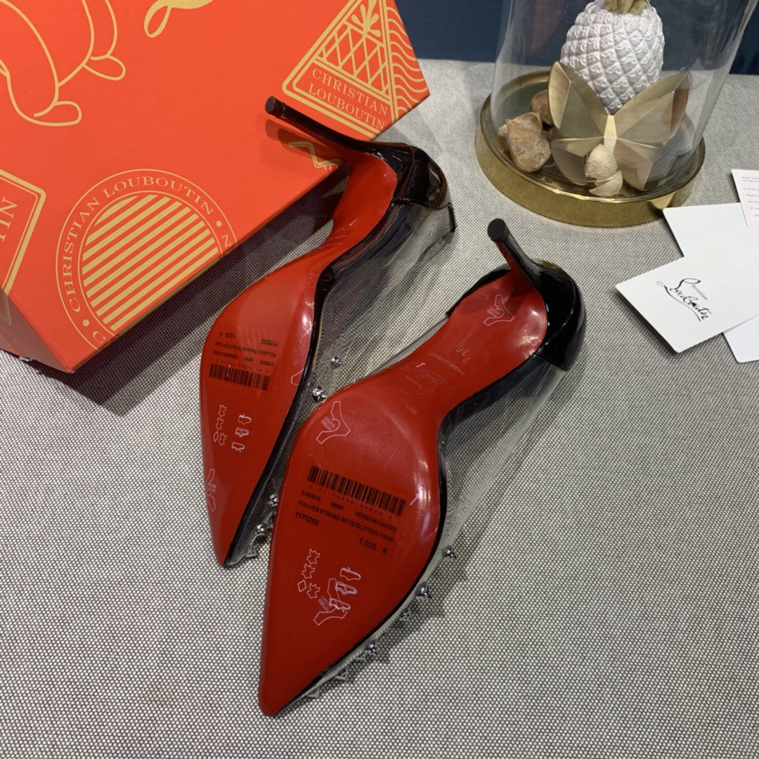 High Quality Luxury Christian Louboutin Stud Sandals – Style 32564 product detail