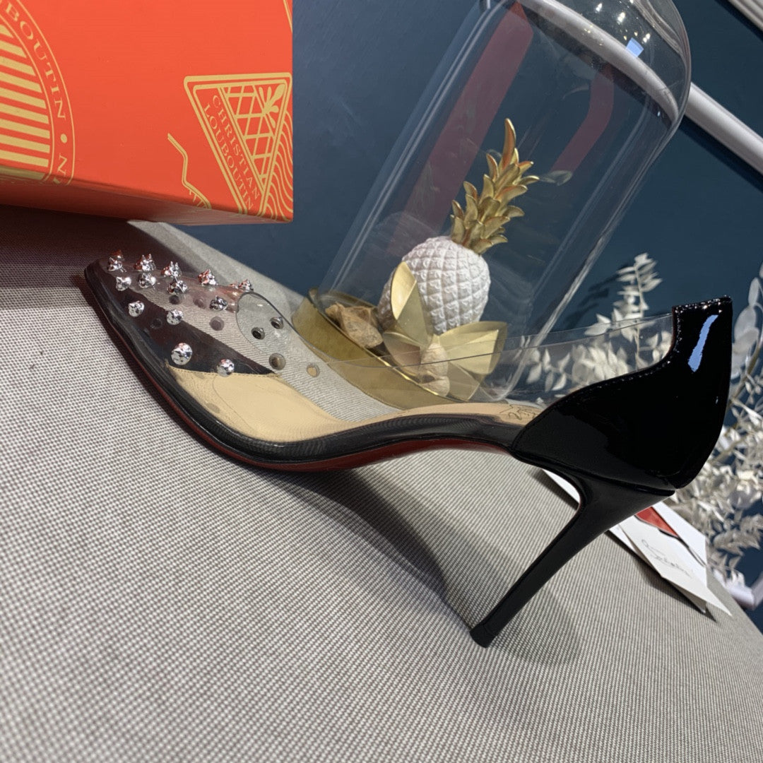High Quality Luxury Christian Louboutin Stud Sandals – Style 32564 product detail
