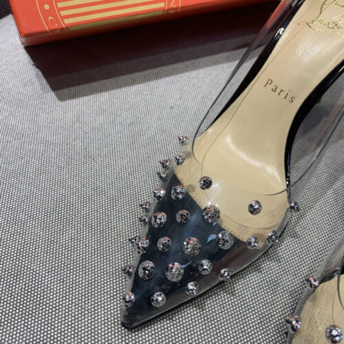 High Quality Luxury Christian Louboutin Stud Sandals – Style 32564 product detail