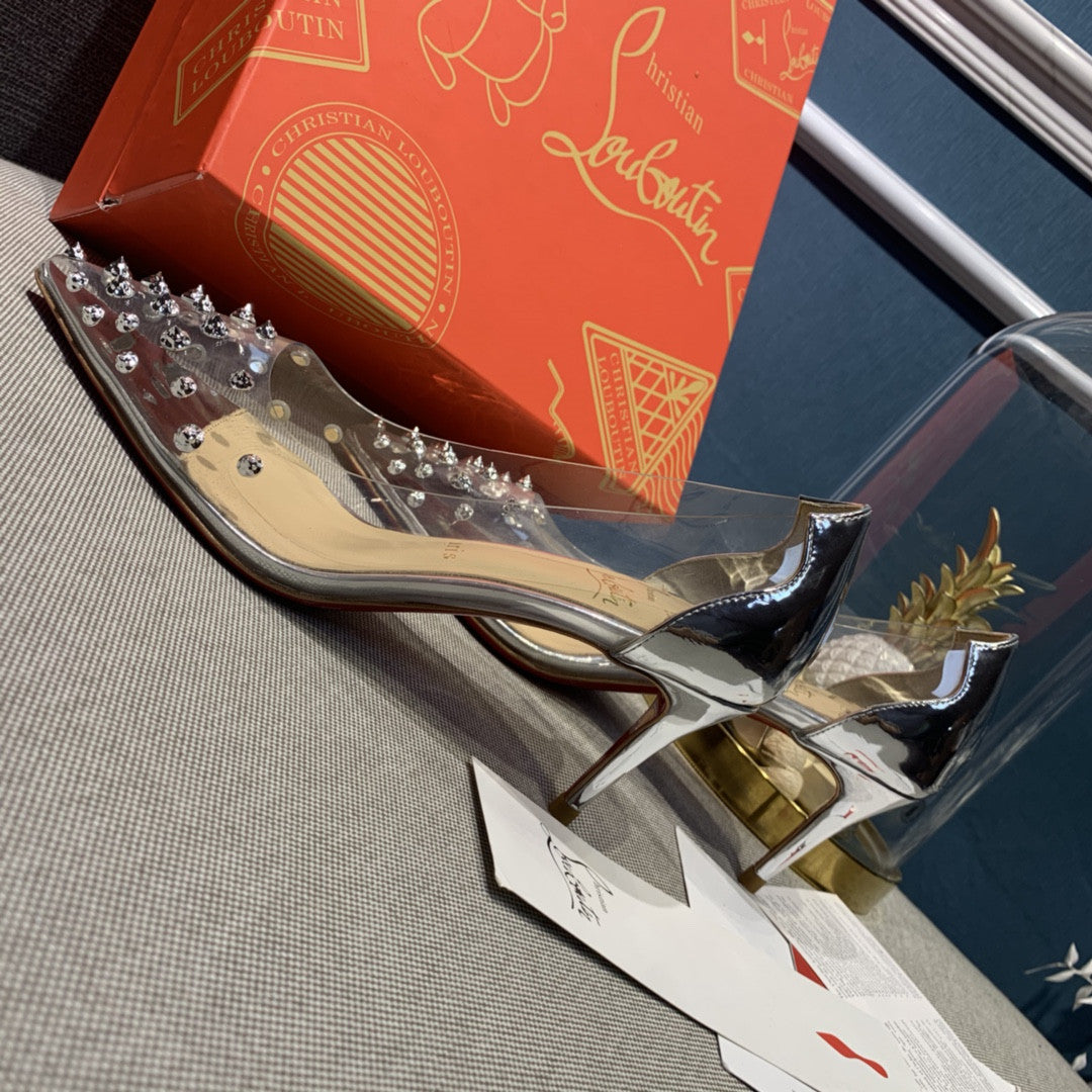 High Quality Luxury Christian Louboutin Stud Sandals – Style 03188 product detail