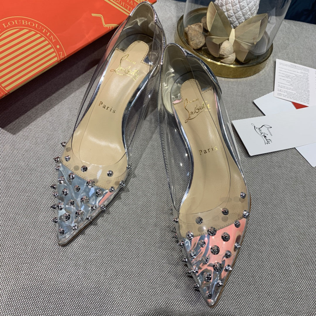 High Quality Luxury Christian Louboutin Stud Sandals – Style 03188 product detail