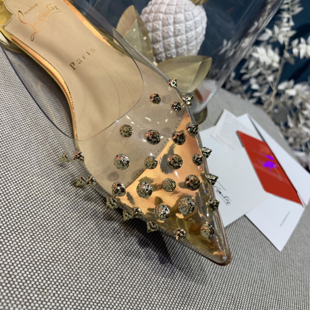 High Quality Luxury Christian Louboutin Stud Sandals – Style 29172 product detail