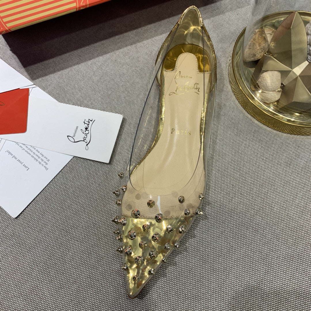High Quality Luxury Christian Louboutin Stud Sandals – Style 29172 product detail