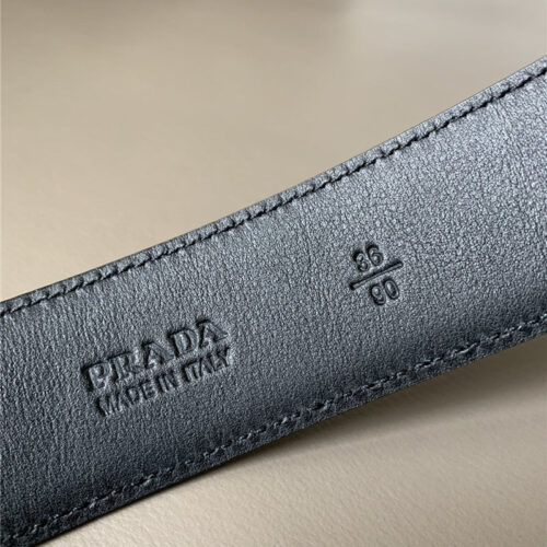High Quality Luxury Prada Saffiano 40Mm Leather Belt product detail
