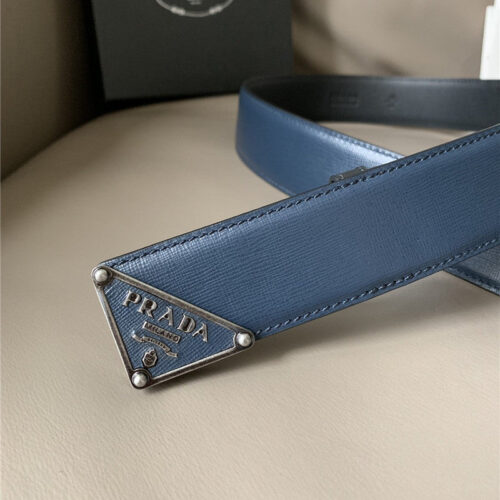 High Quality Luxury Prada Saffiano 40Mm Leather Belt product detail