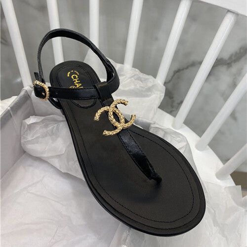 High Quality Luxury Chanel Flat Sandals – Style 76038 product detail