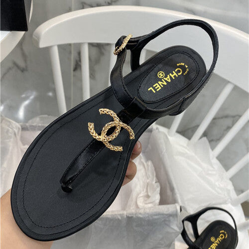 High Quality Luxury Chanel Flat Sandals – Style 76038 product detail