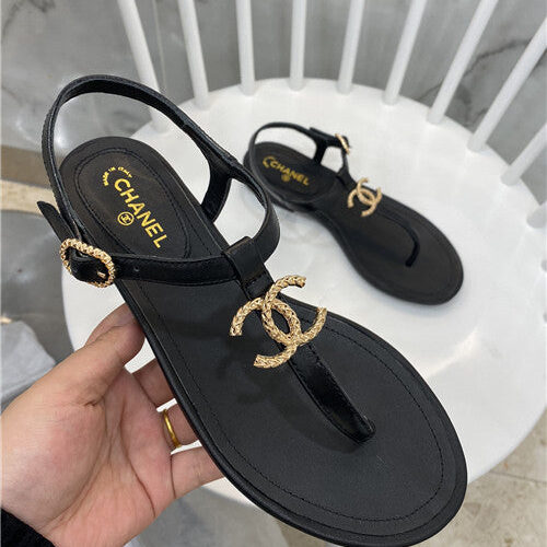 High Quality Luxury Chanel Flat Sandals – Style 76038 product detail