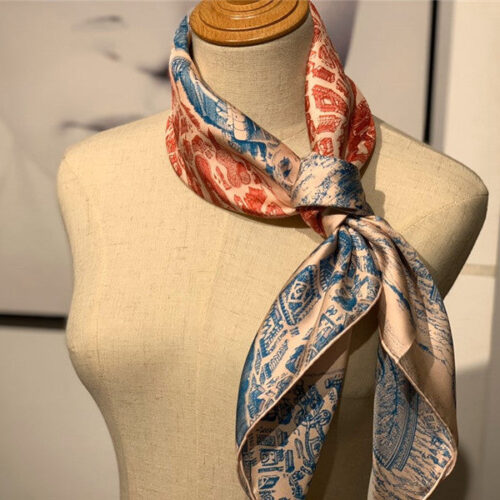 High Quality Luxury Hermes Horse City Scarf – Style 26138 product detail