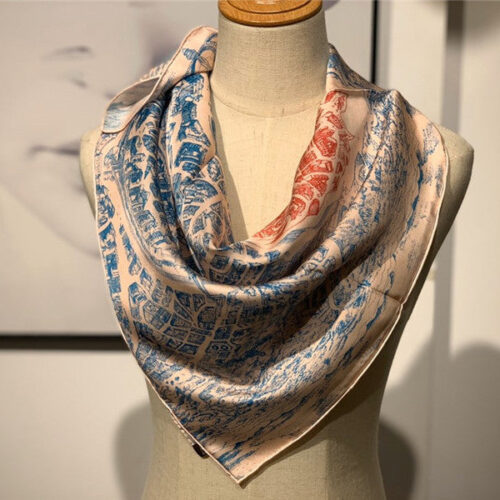 High Quality Luxury Hermes Horse City Scarf – Style 26138 product detail