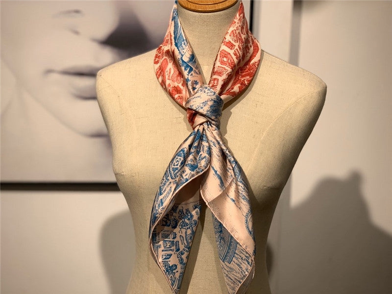 High Quality Luxury Hermes Horse City Scarf – Style 26138