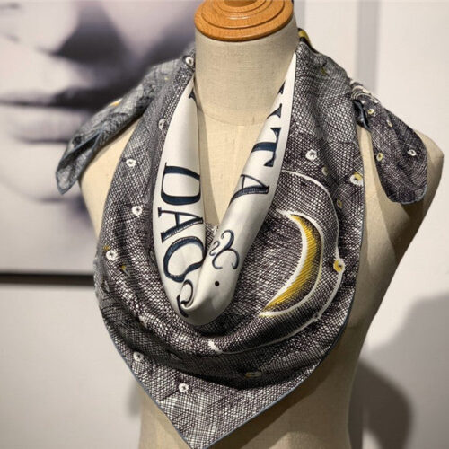 High Quality Luxury Dior Silk Scarf product detail