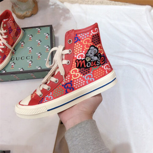 High Quality Luxury Gucci GG Sneakers – Style 95411 alternate view