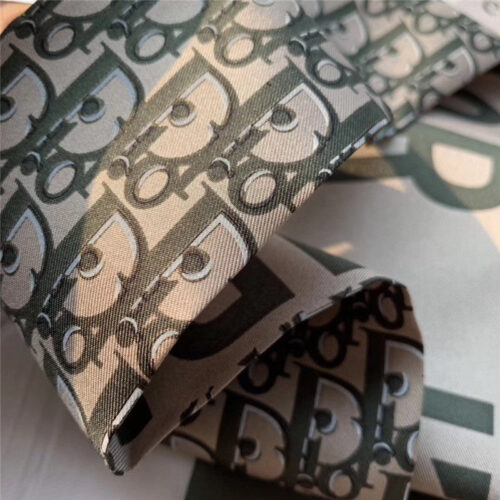 High Quality Luxury Dior Letters Small Ribbon Green product detail