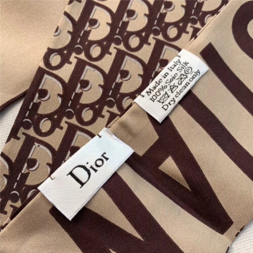 High Quality Luxury Dior Letters Small Ribbon Red Wine product detail