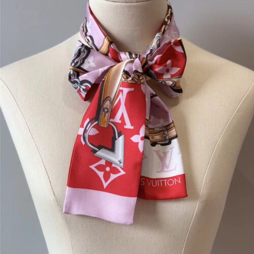 High Quality Luxury LV Twilly Scarf